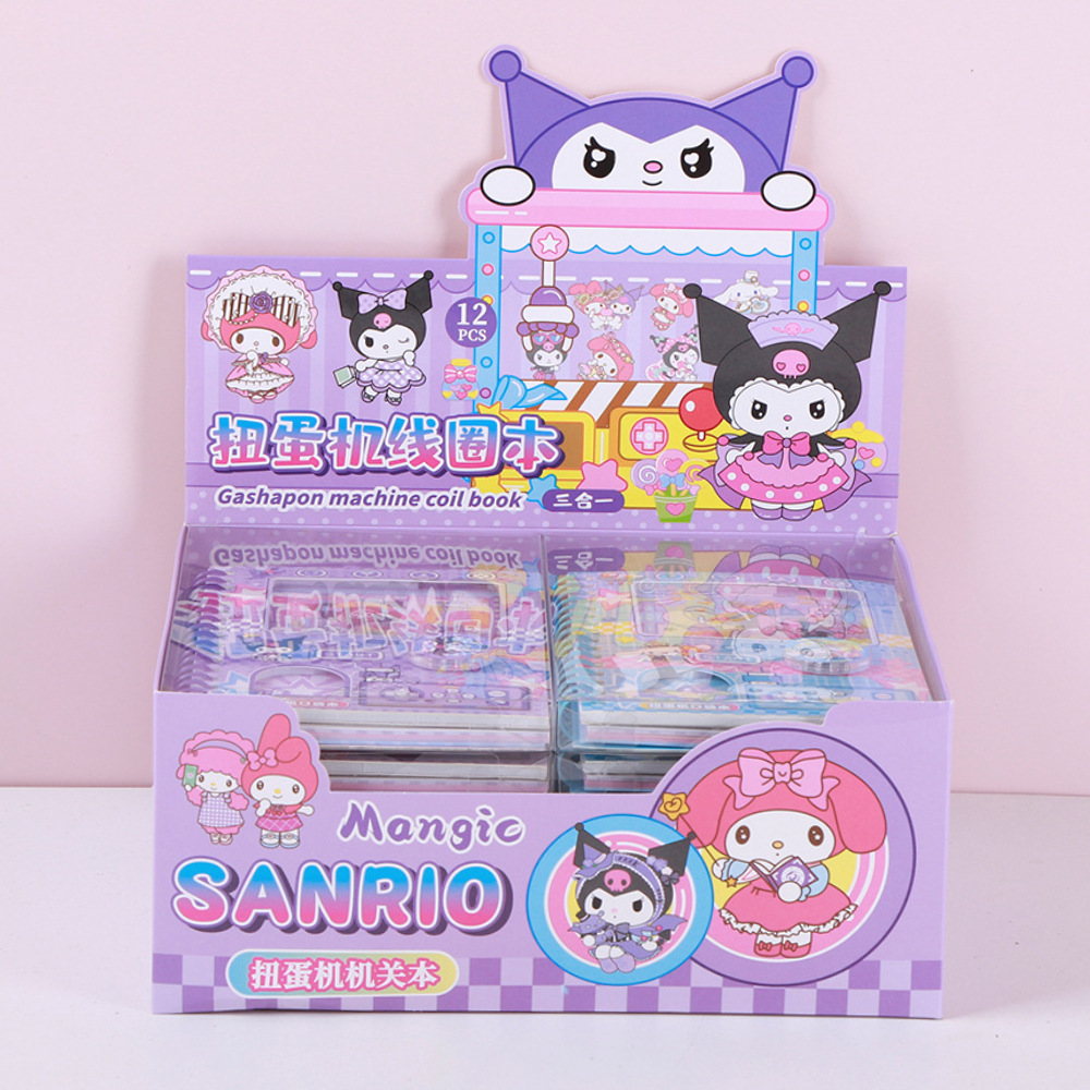 Gashapon Organs Coil Book Cartoon Cute Chronicle Journal Children's Toy Award Small Gift Wholesale