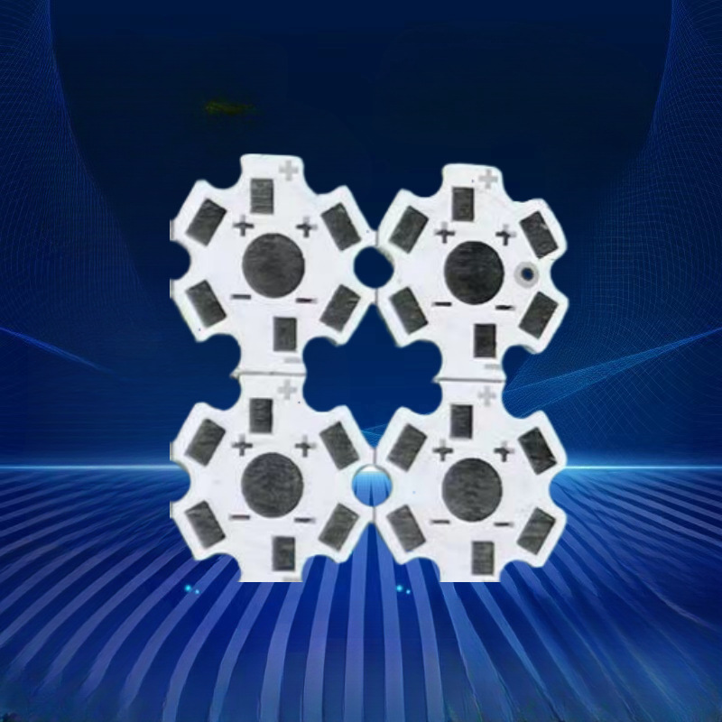 20mm Imitation Lumen Led Aluminum Substrate High Quality 1W-3W High Power Hexagonal Flashlight Spot Supply High Thermal Conductivity