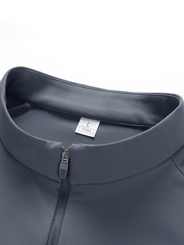 Men's Casual Windproof Yoga Top Spring & Fall Women's Lightweight Running Jacket Thin Sports Jacket