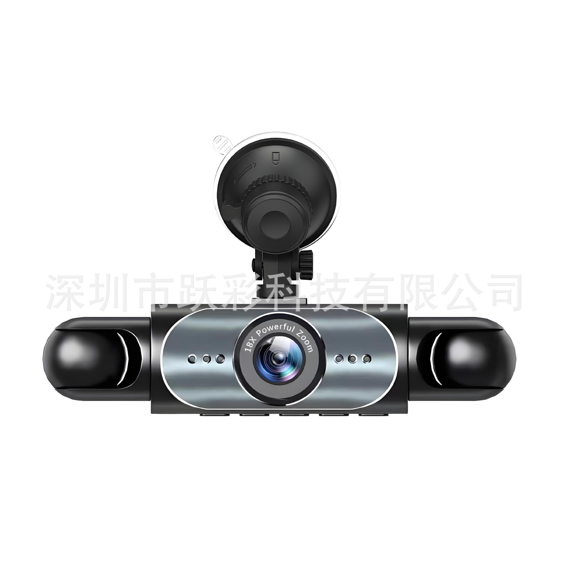Four-Lens Monitoring Driving Recorder Hd 1080P Car Front, Left and Right Car Rear with Reversing Image