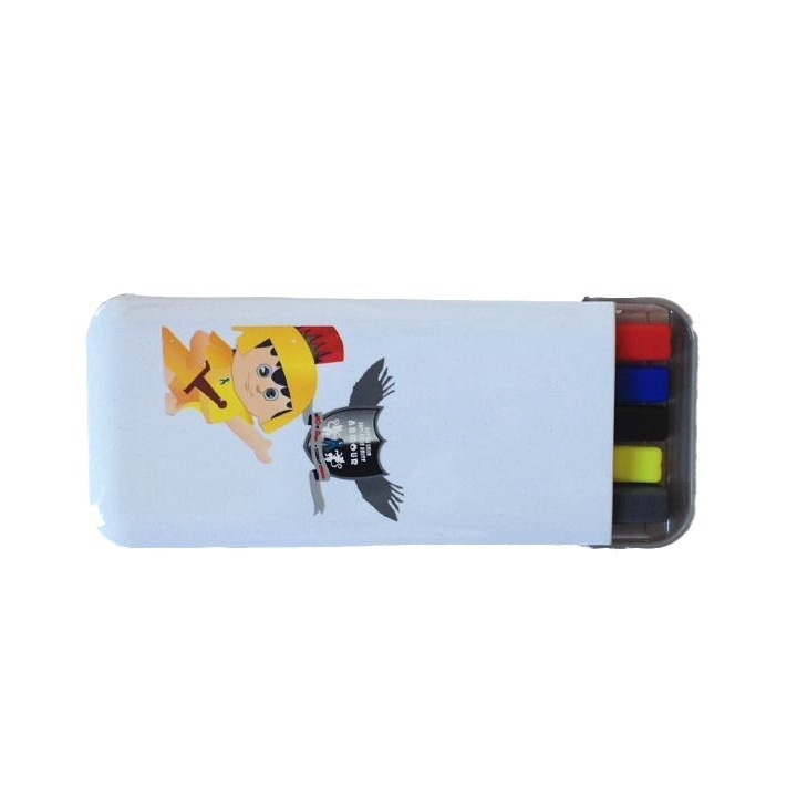 Highlighter 5-Pack Wholesale Colorful Marker High-Value Ballpoint Pen Student Hook Line Pen Printing Logo