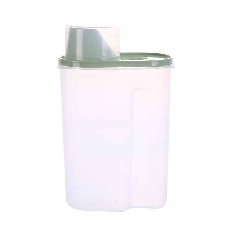 Graduated Sealed Jar Grain Storage Jar Food Storage Box Rice Bucket Food Storage Jar Kitchen