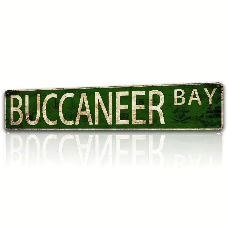 Cross-border hot selling factory direct selling 10x 40 tin painting American bar retro background wall decoration hanging painting