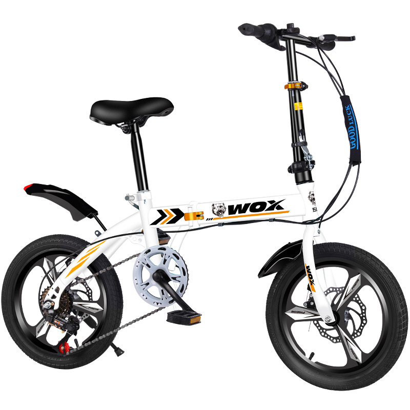 Mini Foldableing Bicycle 14-Inch 16inch 20inch Small Bicycle for Male and Female Students Portable Ultra-Light Variable Speed Disc Brake