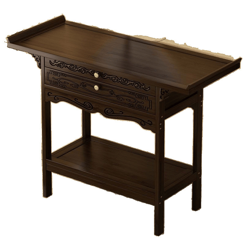 Modern Minimalist Chinese-Style Altar Table for Home Use, Suitable for Entrance, Long Bench, Incense Table, Guanyin Worship Table, Home Decoration Factory