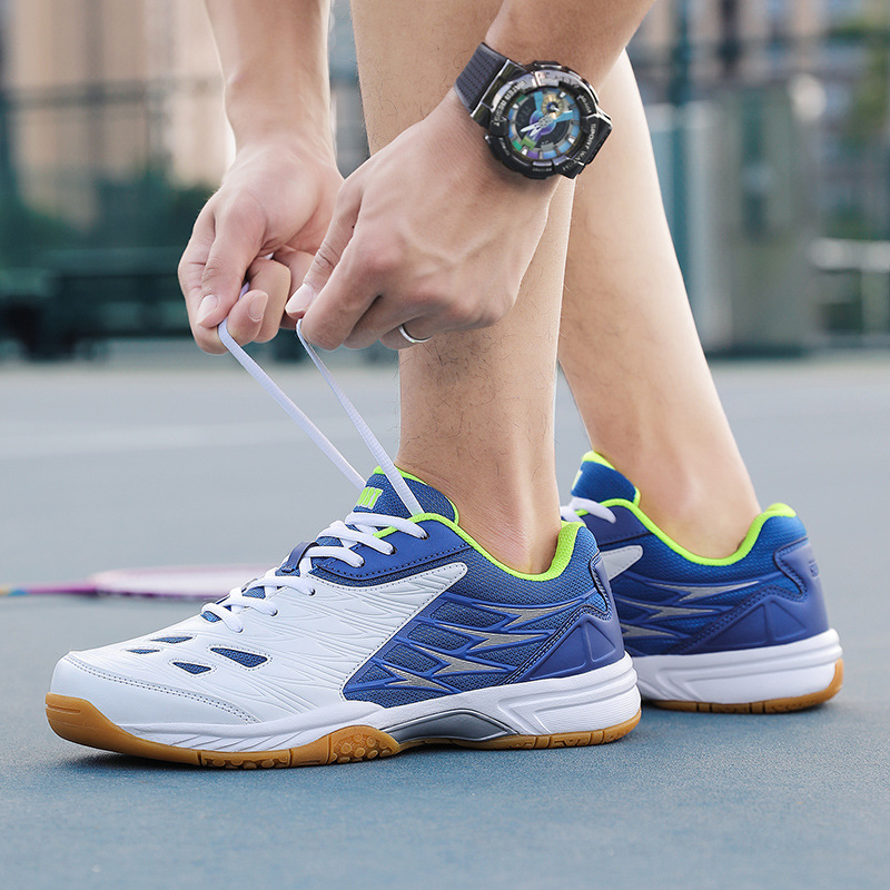 2022 New Competition Training Shoes Couple's Sneakers Badminton Shoes Non-slip Wear-resistant Rubber Sole Tennis Shoes for Men