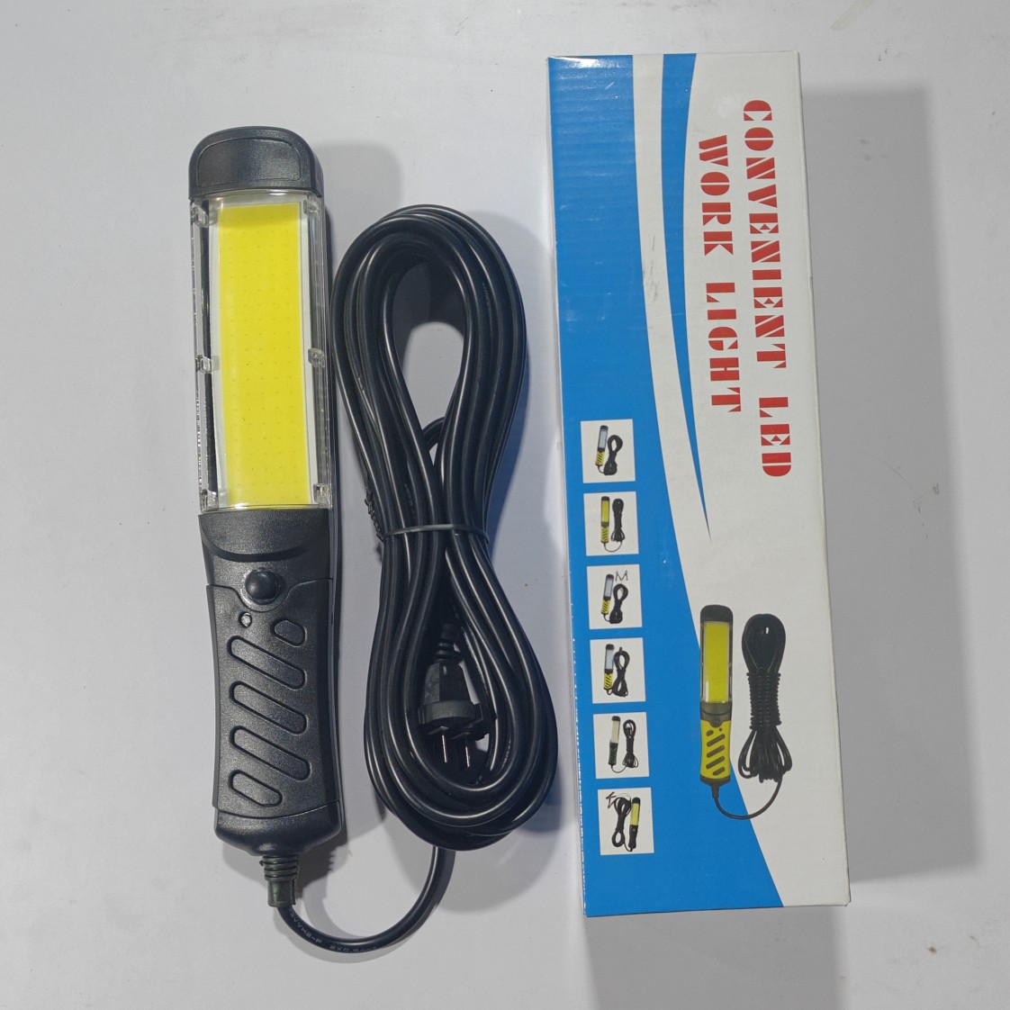 Led work light repair light COB auto repair light repair light outdoor light 220v strong light strong magnetic repair light magnet light
