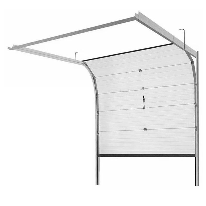 Flat Automatic Door Aluminum Garage Door Frameless Intelligent Anti-Theft Flip-Up Sliding Door Aluminum Alloy Electric Rolling Shutter Door