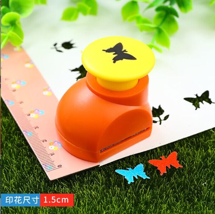 Embossing Tool for Children's DIY Crafts, Medium Size 1.5cm Embossing Machine, Hole Puncher, Flower Maker, Korean Style Planner