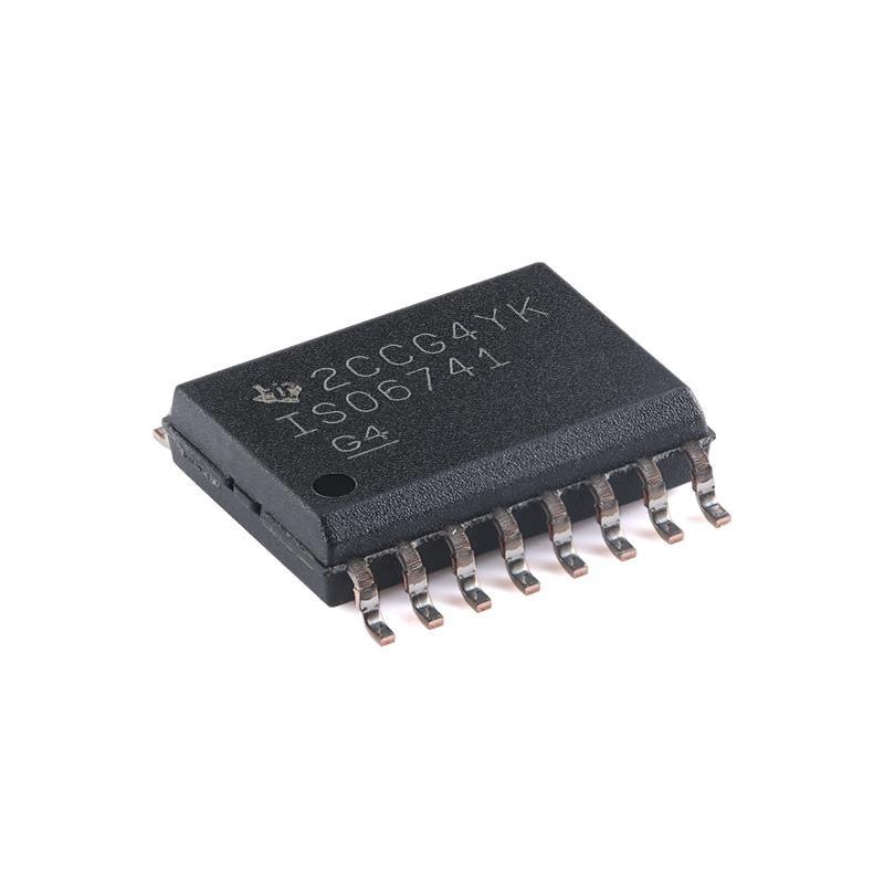 Оригинальный ISO6741DWR SOIC-16 универсальный четырехканальный, 3/1 цифровой изолятор