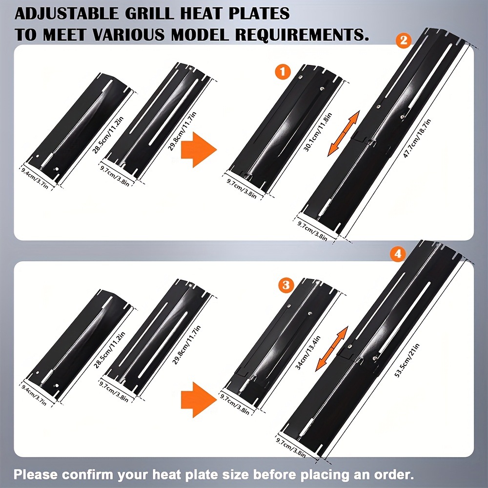 Amazon's Popular Hot Plate Universal Oven Stainless Steel Tube Replacement Enamel Replacement Oven Adjustable Accessories Baffle