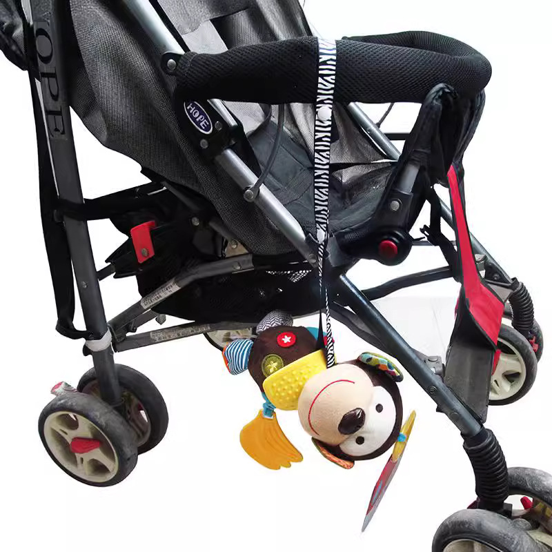 Baby pacifier teething toy anti-falling chain fixed portable belt 60cm