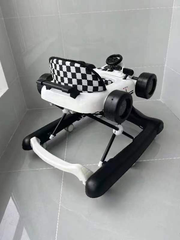 Baby Walker for Male and Female Babies, Anti-0-shaped Legs, Multi-functional Learning to Walk, Can Sit and Push, Dual-use, Anti-rollover