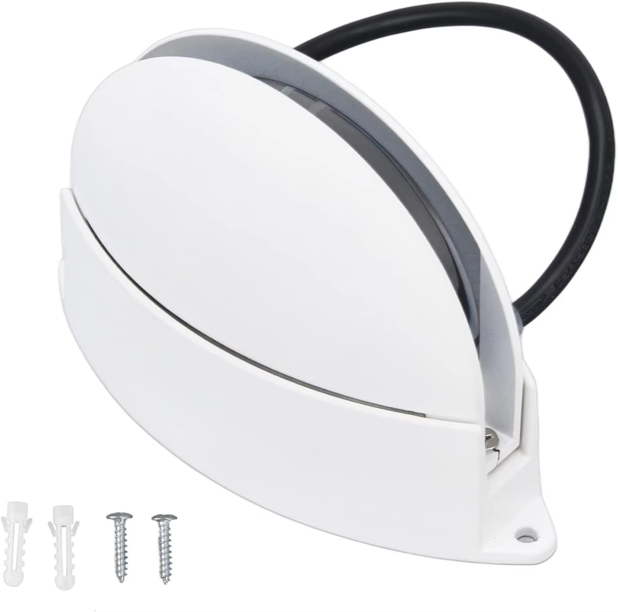 Outdoor Window Sill Lamp Waterproof Led House Hotel Courtyard Stair Aisle Window Frame Lamp Fan-Shaped Lighting Ray Lamp