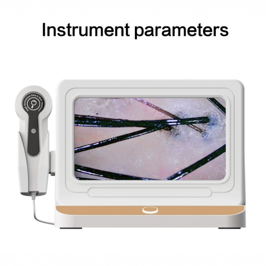 High-Definition Scalp Detector, Hair Follicle Analysis, Skin Detector, Photo-Taking Scalp Physiotherapy Instrument, Scalp Therapy Beauty Salon