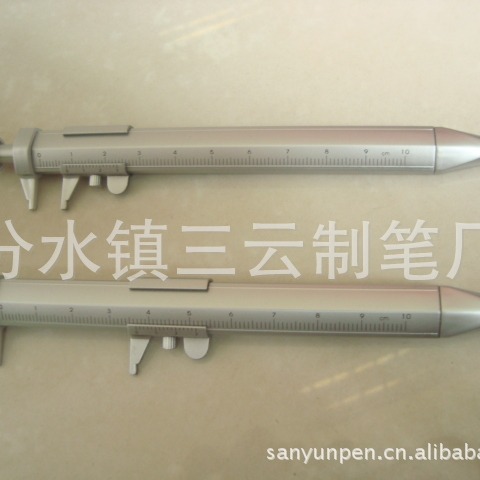 Supply push vernier caliper pen tool ballpoint pen children learning ruler