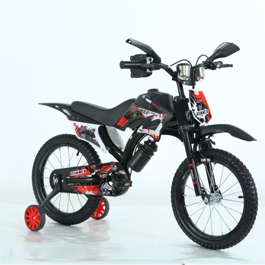Импортная маленькая модель мотоцикла детский велосипед 12-16 дюймов безопасный и комфортный