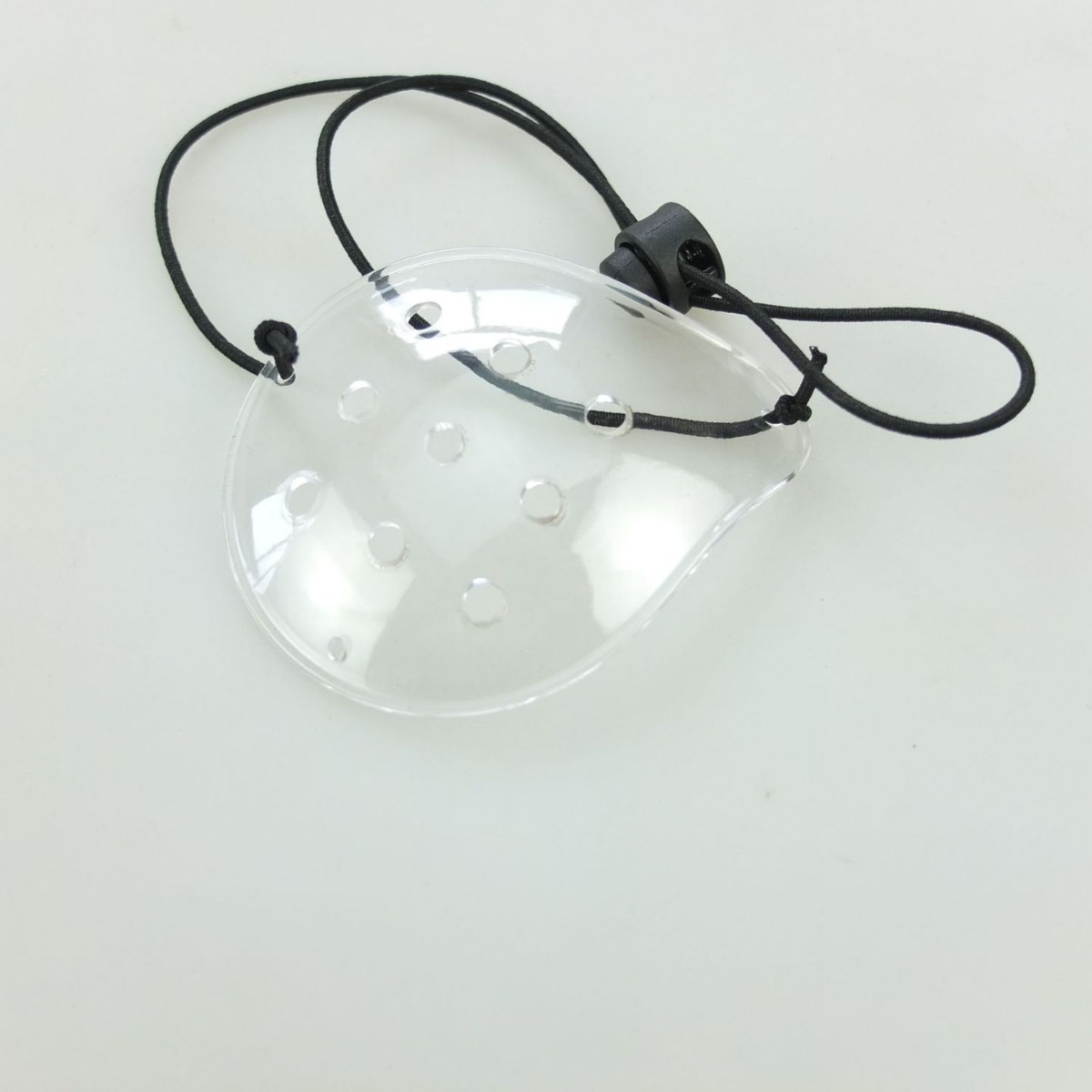 Porous Plastic Transparent Eye Mask Protective Eye Mask Breathable Single Eye Mask Small Hole Eye Mask