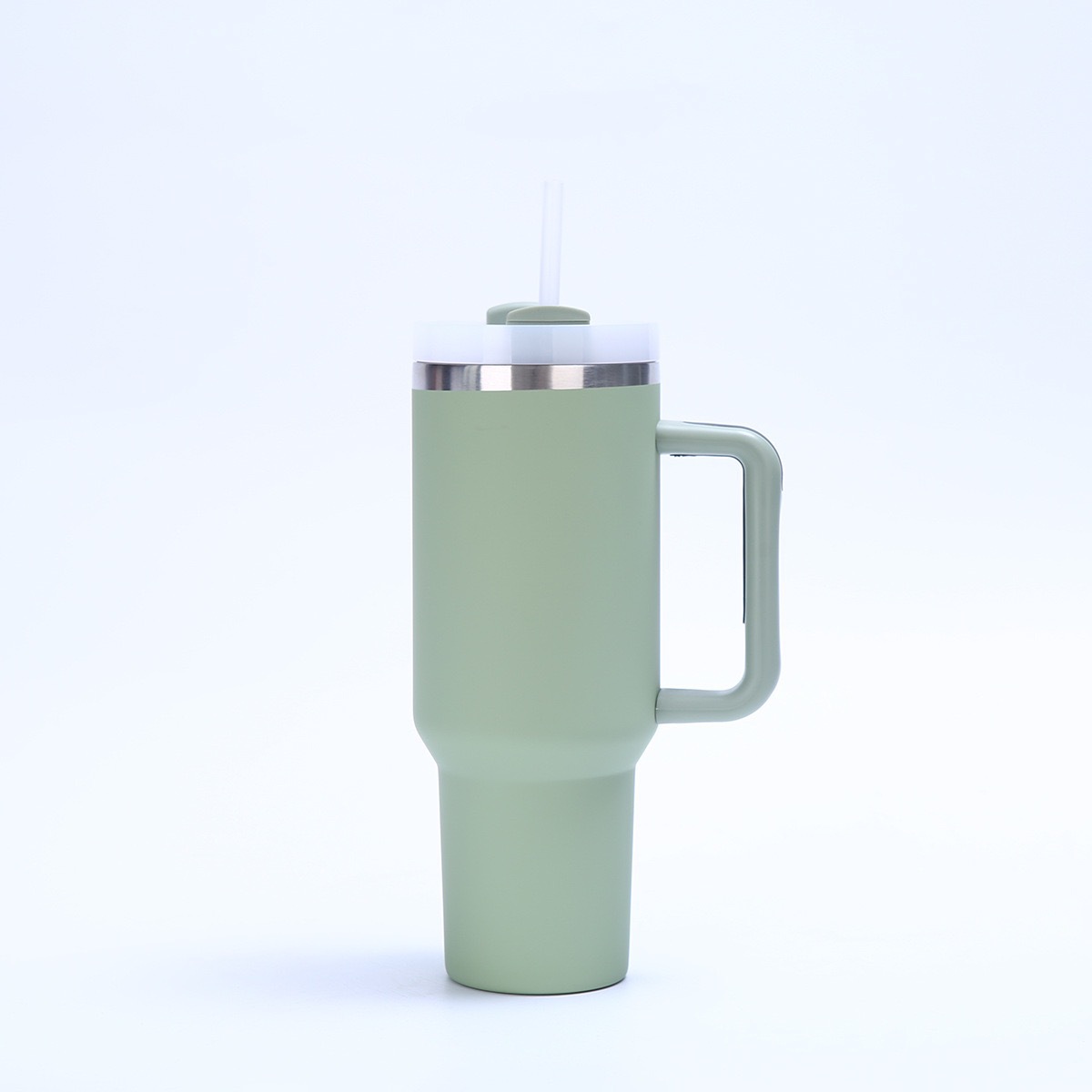 Cross-border ebay hot-selling Stanley thermos cup with stainless steel car cup double ice cup suction tube cup