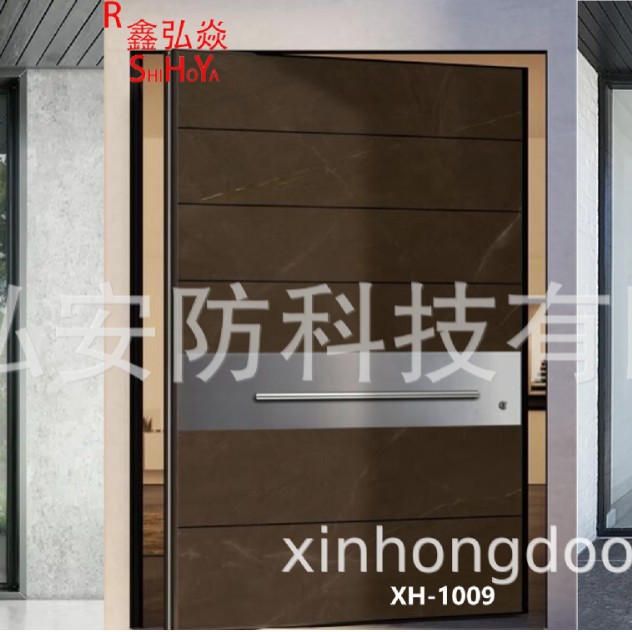 Supply of Eccentric Doors, Central Axis Doors, Export Eccentric Doors, Finely Carved Cast Aluminum Material, Glass Material, Stainless Steel Material
