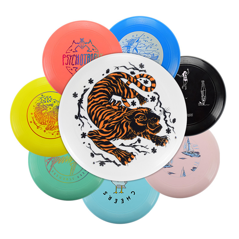 Factory Direct Sales Frisbee 175g Professional Sports Competition Pp Frisbee Outdoor Pet Spot Wholesale
