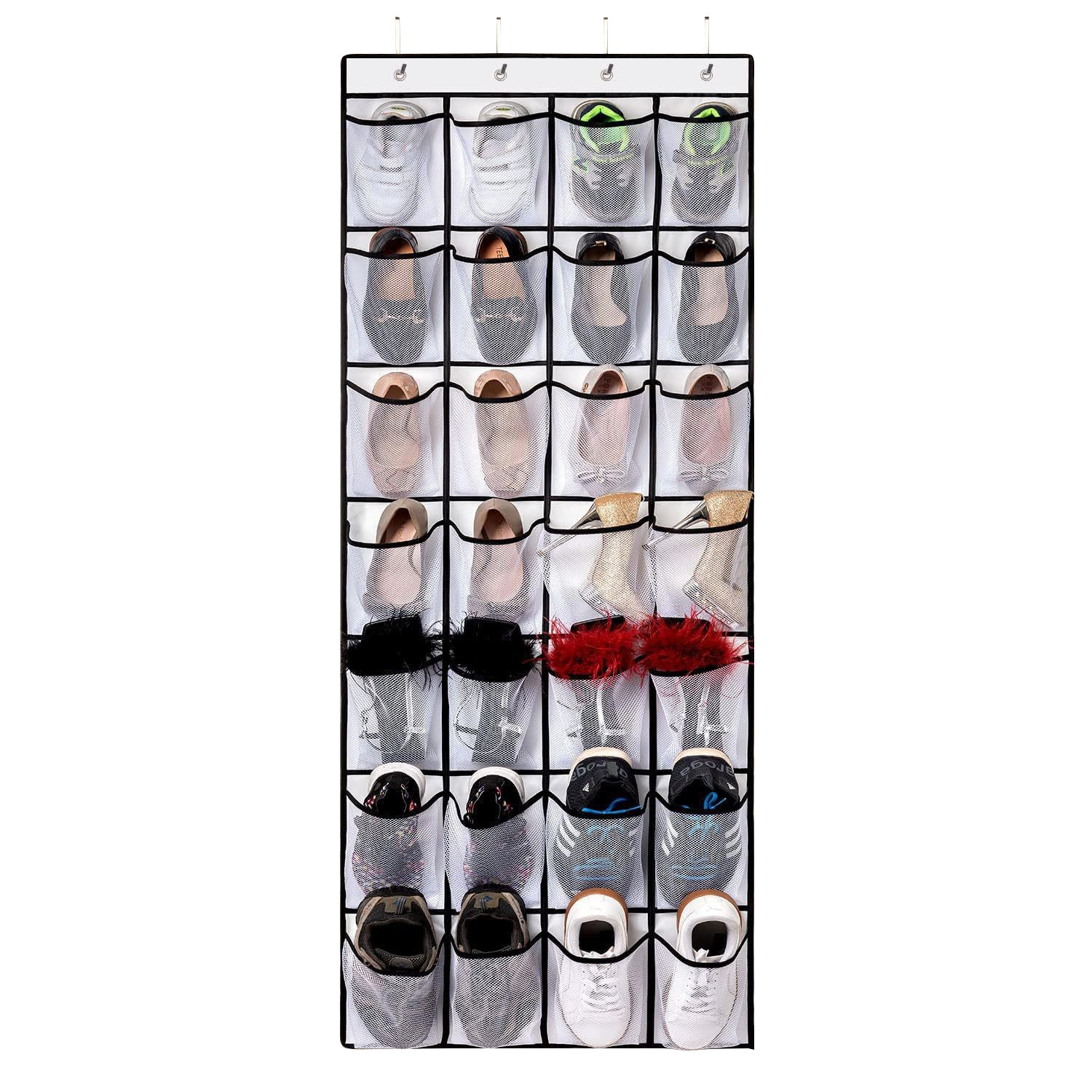 Cross-border temu Multi-functional Door Rear Shoes Storage Hanging Bag Household Wall Hanging Sundries Storage Pocket Hanging Shoes