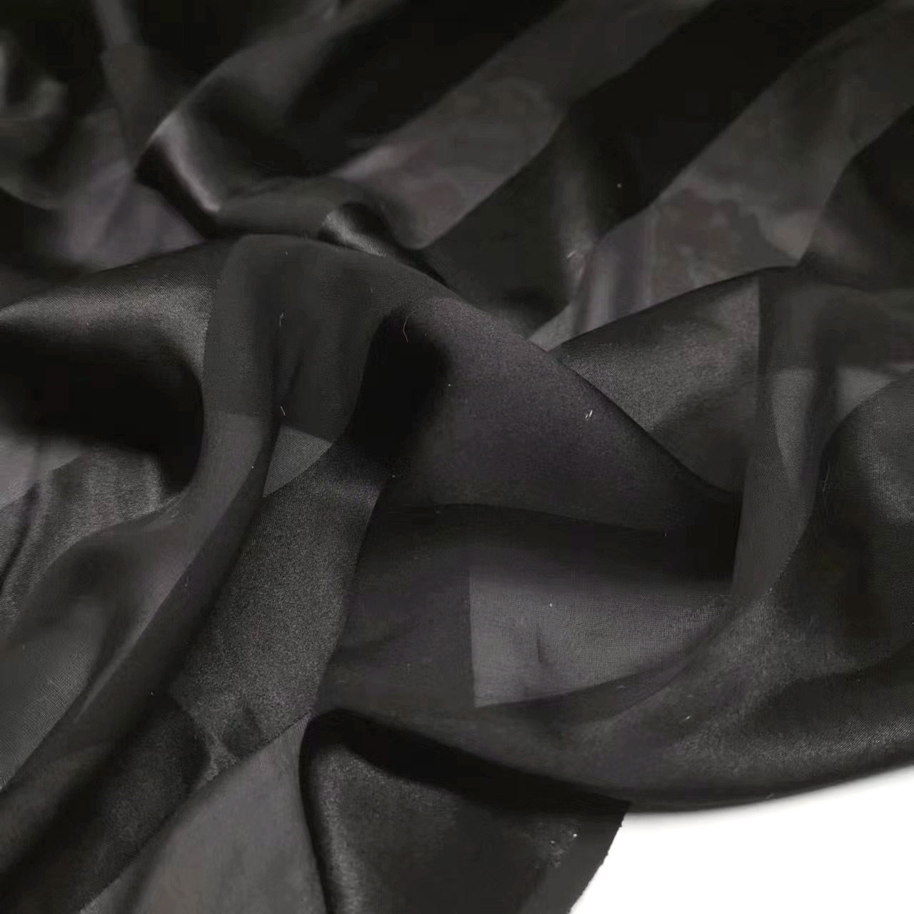 Mulberry Silk Satin Strips Narrow Wide Stripesd Fabric 6mm Narrow Fashion Silk Fabric