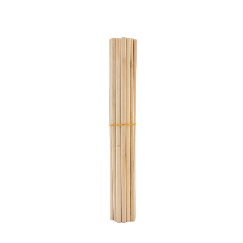 Bamboo stick round stick 8mm hanging noodle pole flagpole diy model material wig stick bamboo stick length