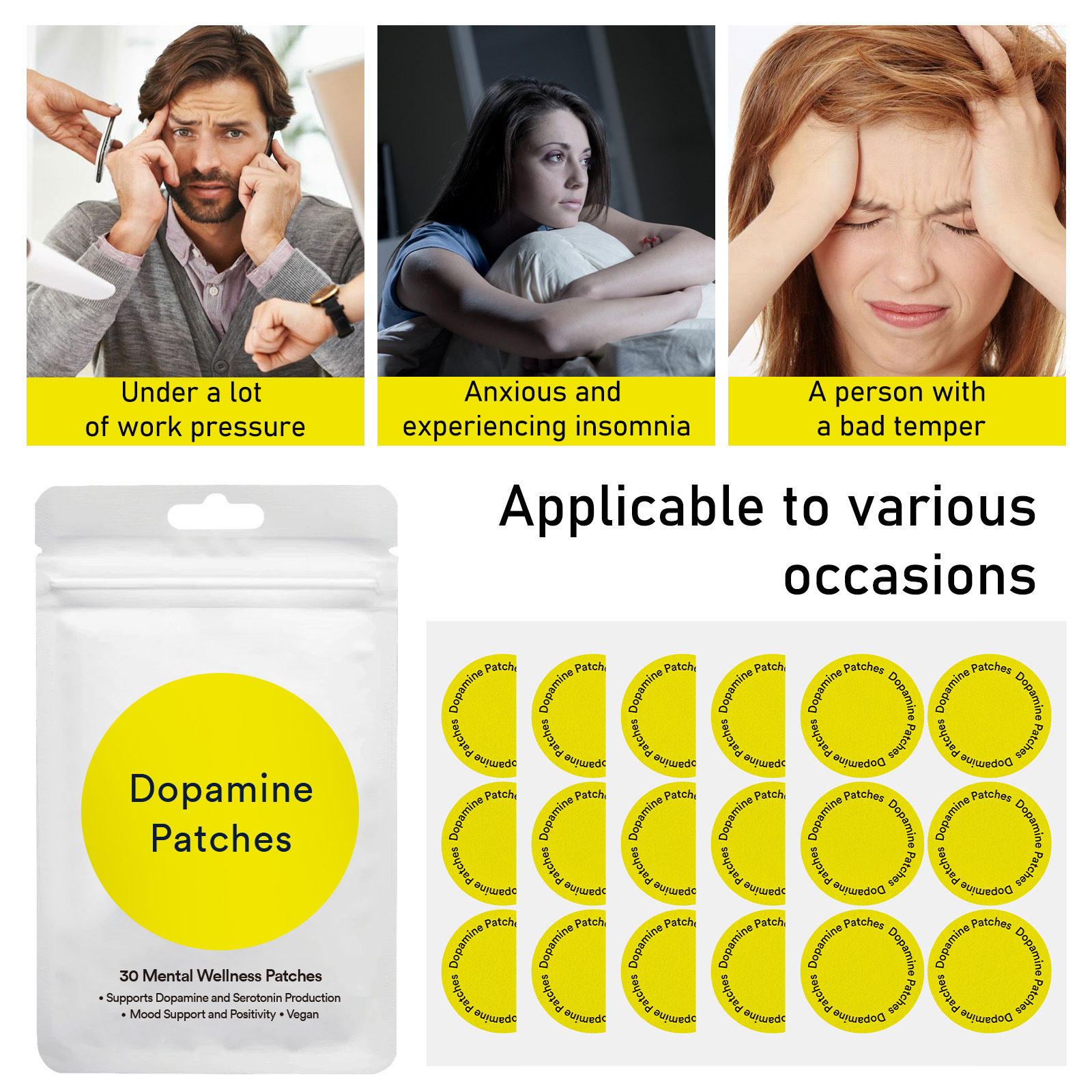 Cross-Border Body Shaping Patches, Gentle Penetration, Deep Elasticity, Light Body Shaping, Firming Curves, Glp Patches