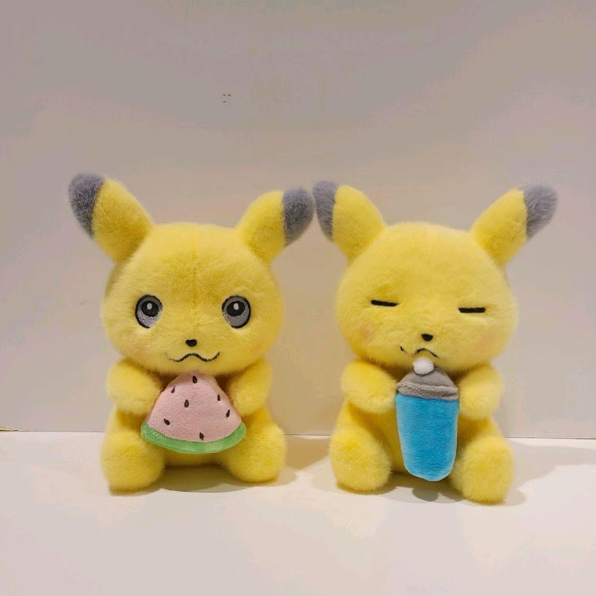 Cute Pokemon Pikachu Plush Toy Pillow Doll Catch Doll Machine Doll Wedding Gift Wholesale