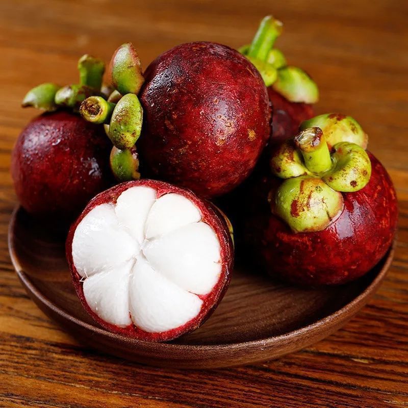 Thai Imported Mangosteen//Pound-Packed Fresh Seasonal Wholesale Large Fruits