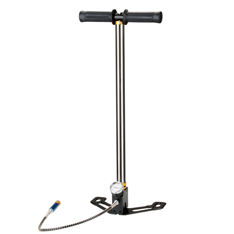 Заводской трехступенчатый высоконапорный насос 30mpa 40mpa ручной воздушный насос 4500psi из нержавеющей стали