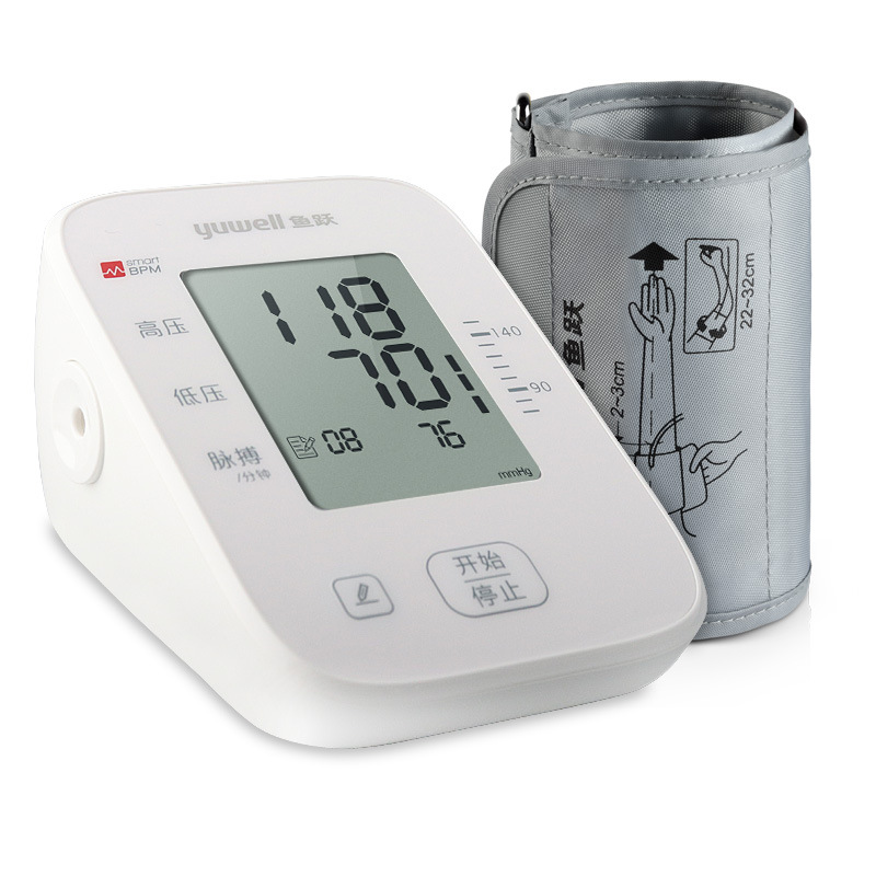 Yuyue электронный сфигмоманометр YE655A автоматический интеллектуальный прибор для измерения артериального давления для верхней части руки