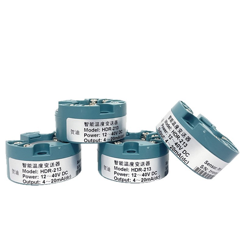 Hedi Integrated Temperature Transmitter Pt100 Thermal Resistance Thermocouple Ejk Type 4-20Ma High-Precision Temperature Measurement