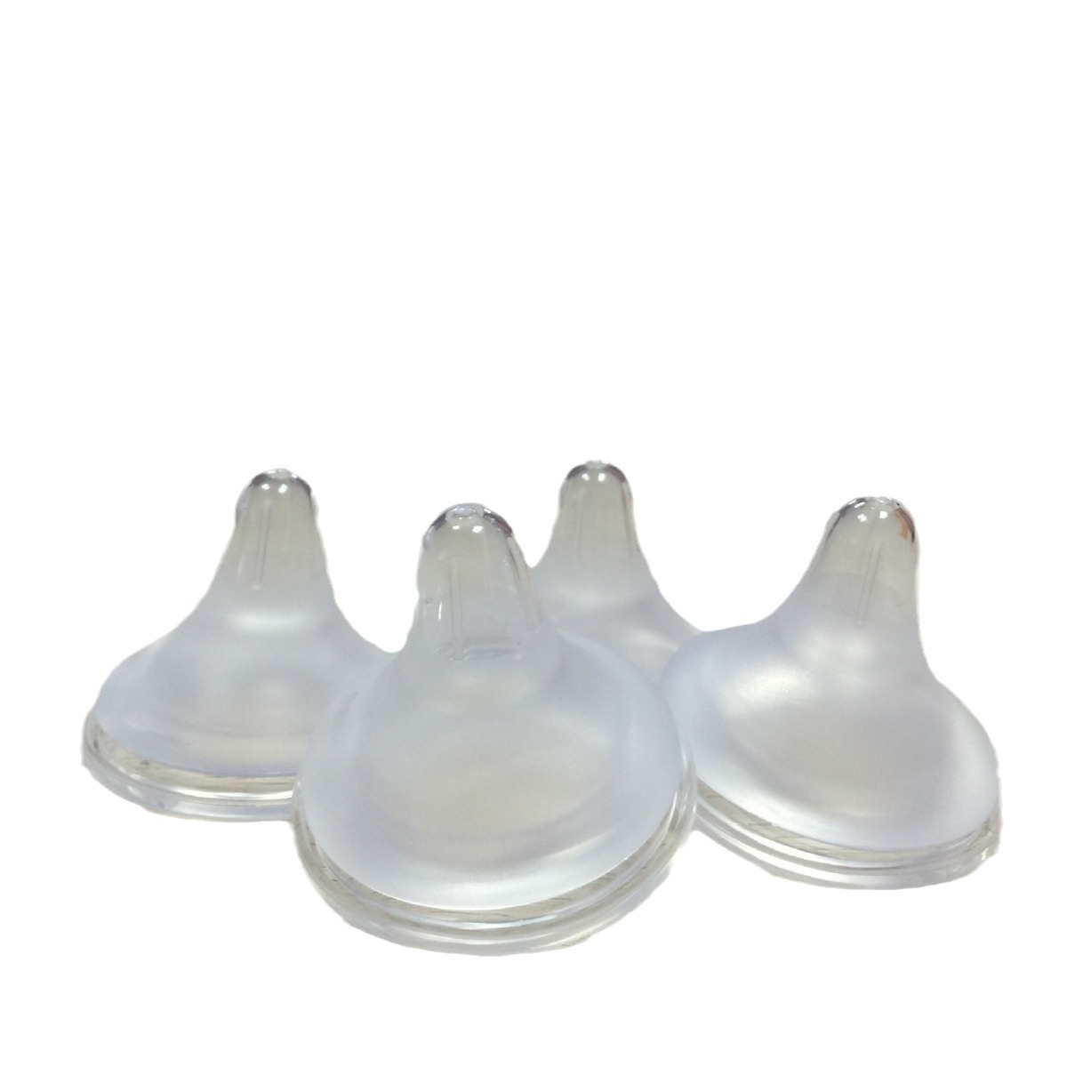 Wide-Mouth Liquid Silicone Pacifier, Practical Breast Milk Feeding Pacifier, Thickeneded Frosted Pacifier