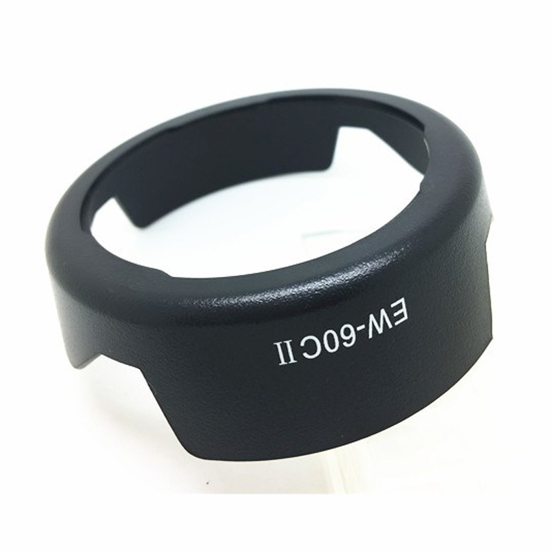 Ew-60Cii Generation Lotus Lens Hood Is Suitable for Canon Lens 18-55mm Ii Generation Lens 58mm Can Be Buckled Back