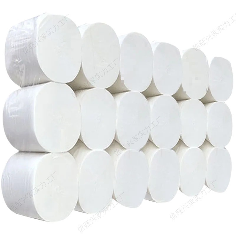5kg Rolls of Toilet Paper, Large Batch of Toilet Paper, Household Affordable Equipment for Street Stalls, 5-Layer Thickeneded Solid Roll Paper