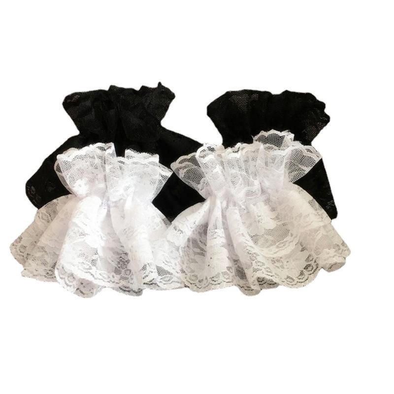 Short Lace Sleeves Gloves Lace Nightclub Sleeves Clothing Accessories Lolita Accessories Wedding Dress Accessories