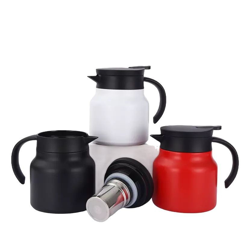 New 316 stainless steel thermos pot simple large capacity braised teapot household teapot business coffee pot wholesale