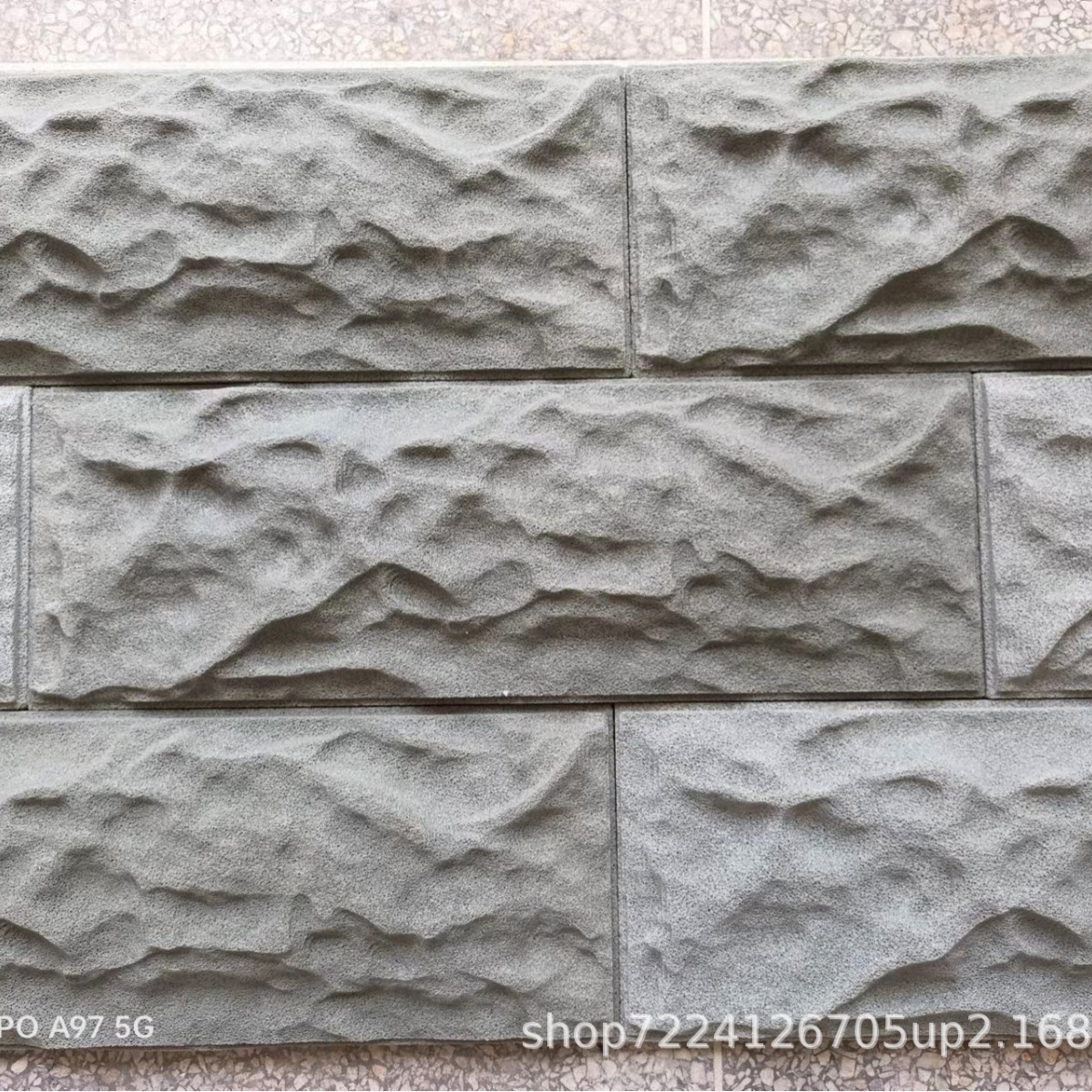 Foamed Ceramic Mushroom Stone Class A Fireproof Lightweight Wall Tile Waterproof Moisture-proof Villa Decorative Interior Background Wall Tile