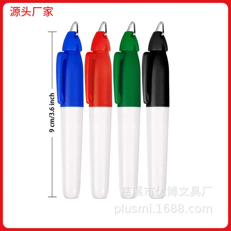 Специальная маркерная ручка для гольфа, треугольная металлическая кольцевая маркерная ручка, мини-маркер с железным крюком