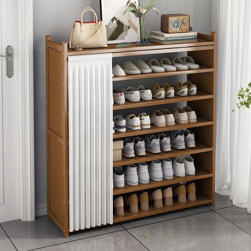 Shoe Rack Household Doorway Shoe Cabinet Simple Storage Artifact Space-saving Economical Dormitory Multi-layer Dustproof