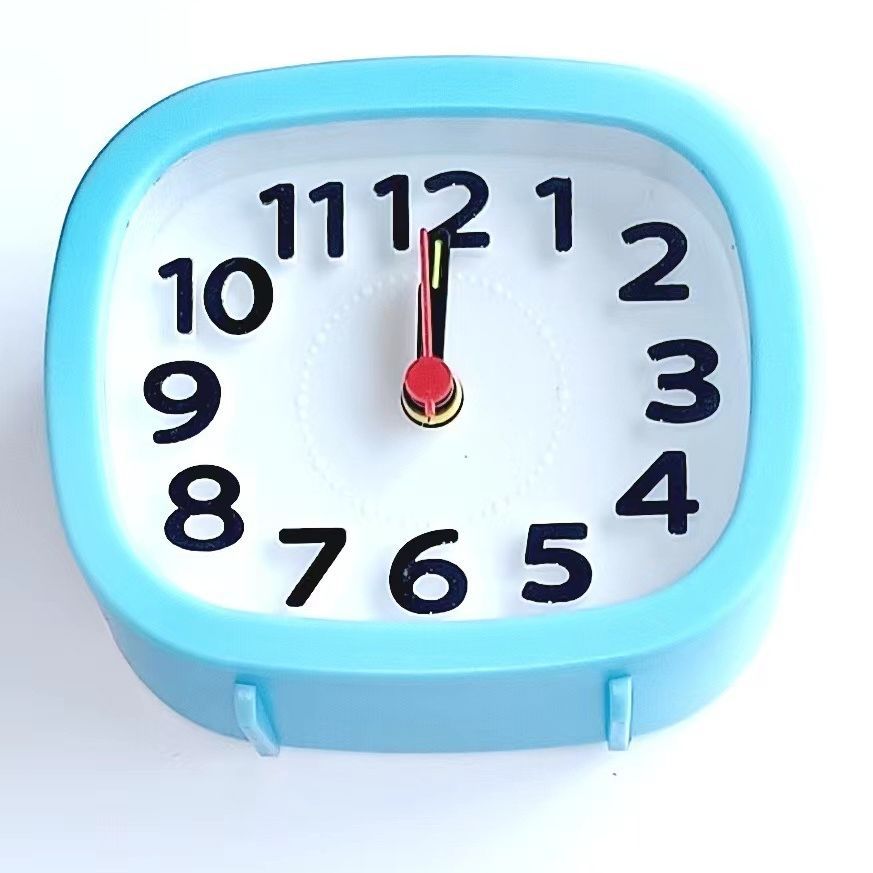 Simple fashion alarm clock home student alarm clock cartoon alarm clock children bedside alarm clock factory direct supply spot wholesale