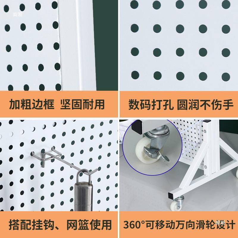 Перфорированная панель с круглыми отверстиями, настенный стеллаж, стеллаж для хранения ювелирных изделий, универсальная настенная панель