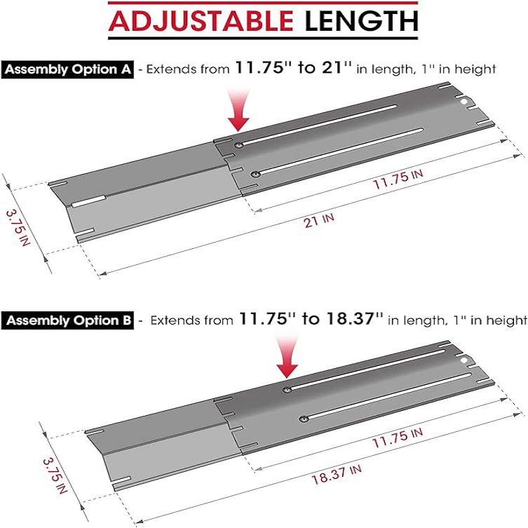 Amazon's Hot-Selling 84004 Adjustable Oven Hot Plate Fire Shield Fire Plate Enamel Hot Plate, Oven Accessories