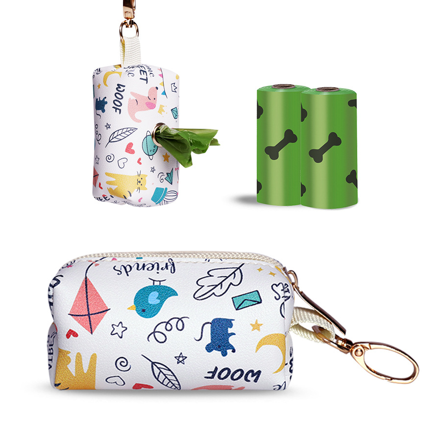 Cross-border explosions in stock dog poop bag pet garbage bag storage bag dog poop bag garbage bag dispenser