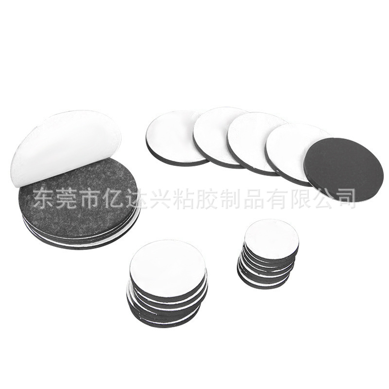 Supply of Round Soft Magnetic Sheets with Self-Adhesive Strong Magnetic Refrigerator Magnets Rubber Magnets Flexible Magnetic Soft Magnetic Patches