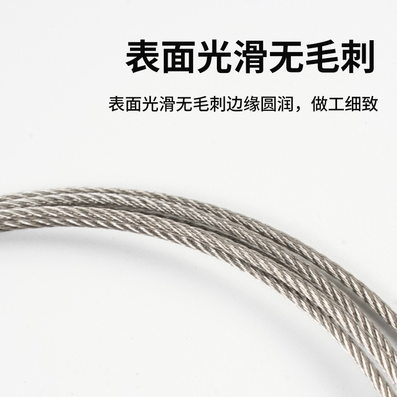 304/316/Stainless Steel Wire Rope Industrial Greenhouse Traction Hoisting Lifting Clothes Drying Stainless Steel Rope Marine