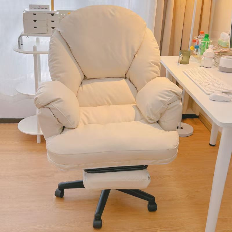 Lazy Computer Chair Comfortable Sedentary Home Computer Sofa Chair Bedroom Desk Chair Backrest Chair Reclining Office Chair