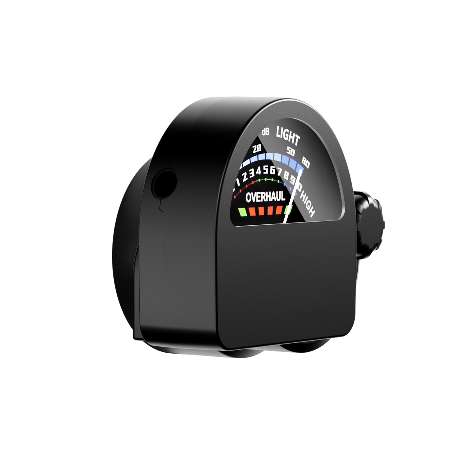 F01 Leak Detection Instrument Audio Acoustic Wave Display Detection Strength Size Scale Meter Audio Field Strength Visualometer